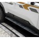 Молдинг двери (черный глянец) для Toyota Land Cruiser Prado 250