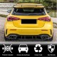 Спойлер V3 (для HB, Карбон) для Mercedes A-сlass W177 2018- гг