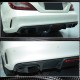 Диффузор заднего бампера (для Base/CLS63 AMG 2015-2018, Карбон) для Mercedes CLS C218