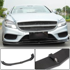 Накладка на передній бампер Lip (для Base SD 2015-2018, Карбон) для Mercedes CLS C218 рр