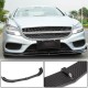 Накладка на передний бампер Lip (для Base SD 2015-2018, Карбон) для Mercedes CLS C218