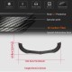 Накладка на передний бампер Lip (для Base SD 2015-2018, Карбон) для Mercedes CLS C218