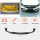 Накладка на передний бампер Lip V1 (для CLS63 AMG SD 2015-2018, Карбон) для Mercedes CLS C218