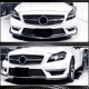 Накладка на передний бампер Lip V1 (для CLS63 AMG SD 2011-2014, Карбон) для Mercedes CLS C218
