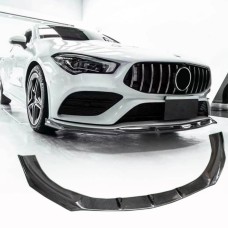 Накладка на передний бампер Lip (для SD 2019-2022, Карбон) для Mercedes CLA C118 2019- рр