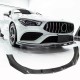 Накладка на передний бампер Lip (для SD 2019-2022, Карбон) для Mercedes CLA C118 2019- рр