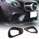 Накладки на передний бампер (для AMG-Line 2017-2019, Карбон) для Mercedes E-class coupe C238