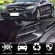Накладки на передний бампер (для AMG-Line 2017-2019, Карбон) для Mercedes E-class coupe C238