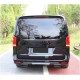 Диффузор заднего бампера V1 (для V-Class 2014-2019, Карбон) для Mercedes Vito/V-class W447 2014- гг