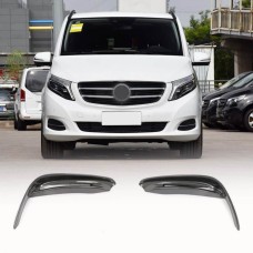 Накладки на протитуманки (для V-Class 2014-2019, Карбон) для Mercedes Vito / V-class W447 2014- рр