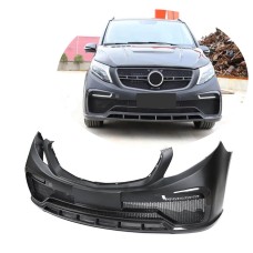 Передній бампер V1 (2014-2019, Карбон) для Mercedes Vito / V-class W447 2014- рр