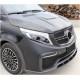 Капот V2 (2014-2019, Карбон) для Mercedes Vito/V-class W447 2014- гг