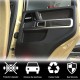Накладки на двери в салоне (Сухой карбон) для Mercedes G сlass W463 2018-2024 гг