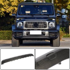 Накладка на передній бампер V1 (для G63 AMG, Сухий карбон) для Mercedes G сlass W463 2018-2024 рр