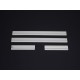 Накладки на пороги OmsaLine (4 шт, нерж) для Volkswagen Polo 2001-2009 рр