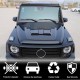 Козырек AMG-Design (для 2004-2018, Карбон) для Mercedes G сlass W463