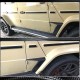 Накладки на передние крылья (Карбон) для Mercedes G сlass W463 2018-2024 гг