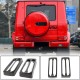 Накладки на задние фонари (Сухой карбон) для Mercedes G сlass W463 1990-2018 гг