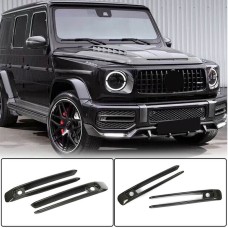 Накладки на протитуманки (для G63 AMG, Карбон) для Mercedes G сlass W463 2018-2024 рр