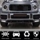 Накладки на противотуманки (для G63 AMG, Карбон) для Mercedes G сlass W463 2018-2024 гг
