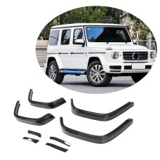 Расширители арок (под обвес Carbon Set, Карбон) для Mercedes G сlass W463 2018-2024 гг