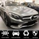 Вставки в передний бампер (для AMG-Line 2015-2018, Карбон) для Mercedes S-class C217 Coupe