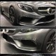 Вставки в передний бампер (для AMG-Line 2015-2018, Карбон) для Mercedes S-class C217 Coupe
