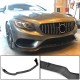 Накладка на передний бампер Lip V3 (для AMG-Line 2015-2018, Карбон) для Mercedes S-class C217 Coupe