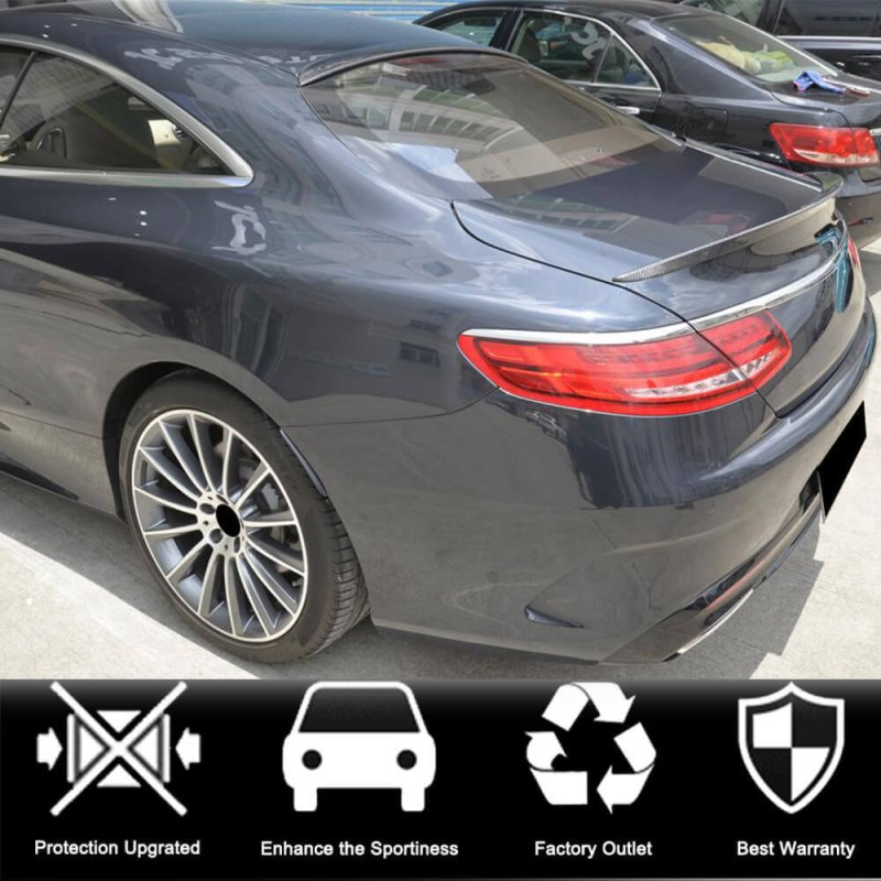 Спойлер (купе, карбон) для Mercedes S-class C217 Coupe Спойлер (купе, карбон) для Mercedes S-class C217 Coupe