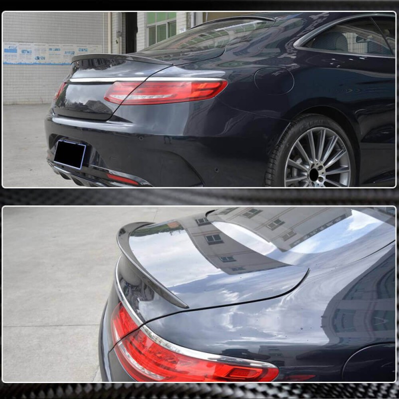 Спойлер (купе, карбон) для Mercedes S-class C217 Coupe Спойлер (купе, карбон) для Mercedes S-class C217 Coupe