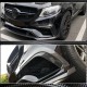 Накладки на передний бампер (для GLE63 AMG, Карбон) для Mercedes GLE coupe C292 2015-2019 гг