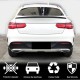 Спойлер V1 (Карбон) для Mercedes GLE coupe C292 2015-2019 гг