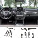 Карбоновые вставки в салон (Карбон) для Mercedes GLE coupe C292 2015-2019 гг