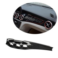 Накладка на центральну консоль (2014-2016, Карбон) для Mercedes GLA X156 рр
