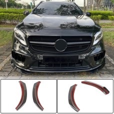 Накладки на передній бампер Flap (для GLA45 AMG 2017-2020) для Mercedes GLA X156 рр
