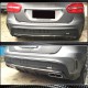 Диффузор заднего бампера (для GLA45 AMG, Карбон) для Mercedes GLA X156 2014-2019 гг
