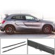 Боковые пороги (для GLA45 AMG 2013-2016, Карбон) для Mercedes GLA X156