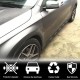Боковые пороги (для GLA45 AMG 2013-2016, Карбон) для Mercedes GLA X156