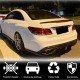 Диффузор заднего бампера (для AMG-Line 2014-2016, Карбон) для Mercedes E-сlass coupe C207