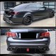 Диффузор заднего бампера (для AMG-Line 2014-2016, Карбон) для Mercedes E-сlass coupe C207