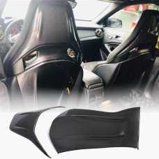 Накладки на сидіння (Сухий карбон) для Mercedes A-сlass W176 2012-2018 рр