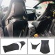 Накладки на сиденье (Сухой карбон) для Mercedes A-сlass W176 2012-2018 гг