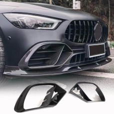 Вставки в бампер (для GT43/GT50/GT53 2018-2022, Карбон) для Mercedes AMG GT 4 X290