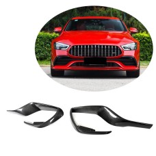 Накладки на передній бампер (для GT43/GT50/GT53 2018-2022, Карбон) для Mercedes AMG GT 4 X290