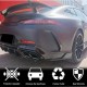 Накладки на задний бампер (для GT63 2018-2022, Карбон) для Mercedes AMG GT 4 X290