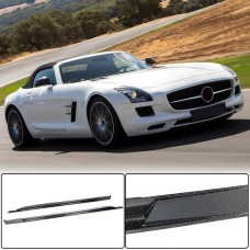 Боковые пороги (Карбон) для Mercedes SLS C197