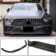 Накладка на передний бампер Lip (для AMG/AMG-Line 2018-2020, Карбон) для Mercedes CLS C257 2018- гг