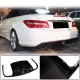Диффузор заднего бампера (для E63 AMG 2009-2013, Карбон) для Mercedes E-сlass coupe C207