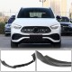 Накладка на передний бампер Lip (для AMG/AMG-Line, Карбон) для Mercedes GLA H247 2020- рр