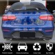 Спойлер (Карбон) для Mercedes GLC coupe C253